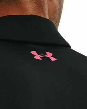 Polo Shirt Under Armour UA Playoff 2.0 Mens Polo Black/Knock Out/Penta Pink XL - 6