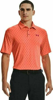 Polo-Shirt Under Armour UA Playoff 2.0 Mens Polo Electric Tangerine/Knock Out L - 3