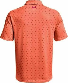 Polo Shirt Under Armour UA Playoff 2.0 Mens Polo Electric Tangerine/Knock Out 2XL - 2