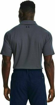 Polo Shirt Under Armour UA T2G Printed Mens Polo Academy/White/Academy L - 4