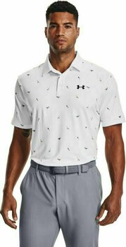 Chemise polo Under Armour UA Playoff 2.0 Mens Polo White/Pitch Gray XL - 3