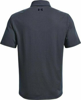 Polo-Shirt Under Armour UA T2G Printed Mens Polo Academy/White/Academy M - 2