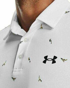 Chemise polo Under Armour UA Playoff 2.0 Mens Polo White/Pitch Gray 2XL - 6