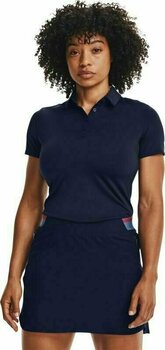 Polo Shirt Under Armour Zinger Short Sleeve Polo Midnight Navy/Midnight Navy/Metallic Silver XL - 3