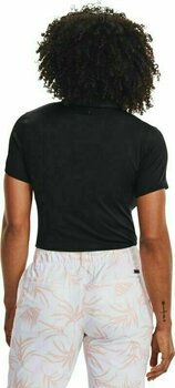 Polo Under Armour Zinger Short Sleeve Black/Metallic Silver 2XL Polo - 4