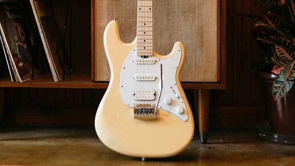 Electric guitar Sterling by MusicMan CT30HSS Vintage Cream - 2