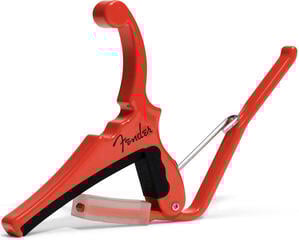 Acoustic Guitar Capo Kyser KGEFBBA Fender Quick-Change Fiesta Red Acoustic Guitar Capo - 1