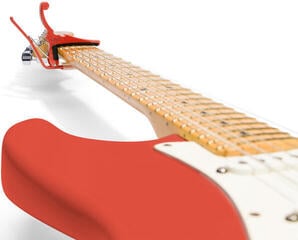 Acoustic Guitar Capo Kyser KGEFBBA Fender Quick-Change Fiesta Red Acoustic Guitar Capo - 2