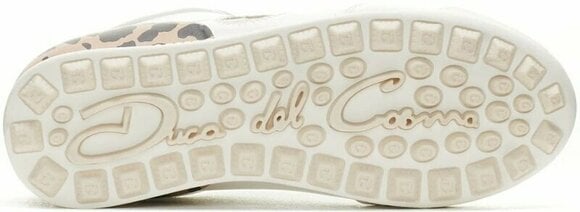 Chaussures de golf pour femmes Duca Del Cosma King Cheetah White 39 - 5
