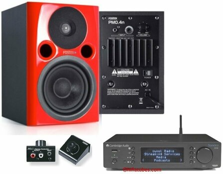 Aktívny štúdiový monitor Fostex PM0.4 Red - 4