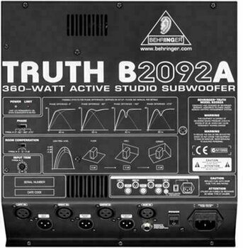 Aktívny štúdiový monitor Fostex PM0.4 Red - 5