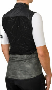 Biciklistička jakna, prsluk Agu Wind Body II Essential Vest Women Reflection Black XL Prsluk - 5