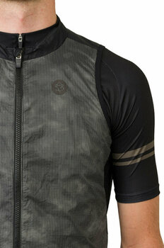 Biciklistička jakna, prsluk Agu Wind Body II Essential Vest Men Reflection Black M Prsluk - 4