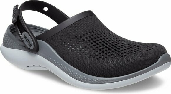 Unisex Schuhe Crocs LiteRide 360 Clog Black/Slate Grey 45-46 - 2