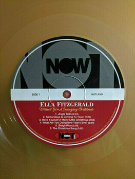LP Ella Fitzgerald - Wishes You A Swingin Christmas (LP) - 2