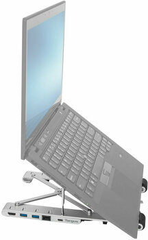 Support pour PC Targus Portable Stand with Integrated Dock (USB-C) Supporter Argent Support pour PC - 9