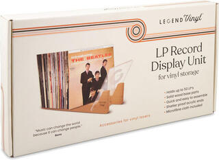 Tabellenständer für LP-Aufzeichnungen
 Legend Vinyl LP Shelf Tabellenständer für LP-Aufzeichnungen Natural - 4
