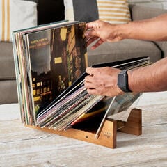 Tabellenständer für LP-Aufzeichnungen
 Legend Vinyl LP Shelf Tabellenständer für LP-Aufzeichnungen Natural - 5