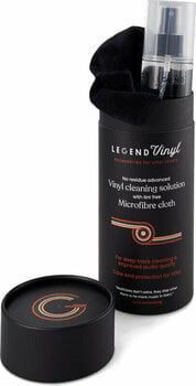 Cleaning set for LP records My Legend Vinyl Cleaning Solution and Microfibre Cloth - 3