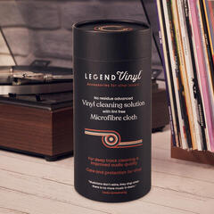 Reinigungsset für LP-Schallplatten Legend Vinyl Cleaning Solution & Microfibre Cloth Reinigungsset für LP 200 ml - 4