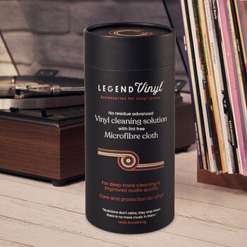 Reinigungsset für LP-Schallplatten My Legend Vinyl Cleaning Solution and Microfibre Cloth - 5