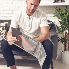 Koffer für LP-Platten Legend Vinyl LP LP-Cover 100 - 7