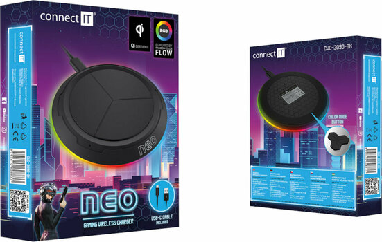Wireless charger Connect IT NEO QiRGB CWC-3090 - 2