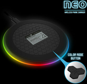Wireless charger Connect IT NEO QiRGB CWC-3090 - 3