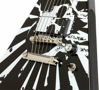 Guitarra elétrica de assinatura Epiphone Robb Flynn Love/Death Baritone-V - 5