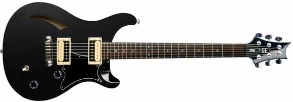 Semiakustická gitara PRS SE CUSTOM Semi-Hollow Black - 4