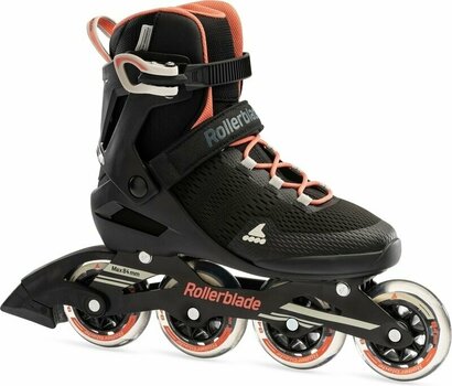 Roller Skates Rollerblade Sirio 84 W Black/Coral 40,5 Roller Skates - 2