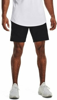 Calças de fitness Under Armour Men's UA Unstoppable Shorts Black/White M Calças de fitness - 6
