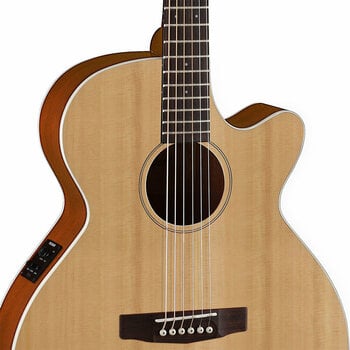 Elektroakustická kytara Jumbo Cort SFX1F Natural Satin - 3