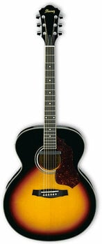 Guitare Jumbo acoustique-électrique Ibanez SGE 130 VS - 4