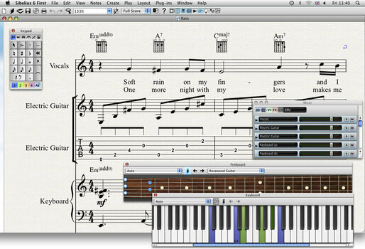 Software de notación musical AVID Sibelius First 7 - 2