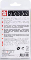 Technické pero Sakura Pigma Micron Fineliner Technické perá Grey 8 ks - 1