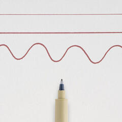 Technické pero Sakura Pigma Micron PN Technické pero Burgundy 0,5 mm 1 ks - 3
