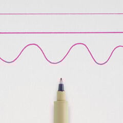 Technické pero Sakura Pigma Micron PN Technické pero Rose Red 0,5 mm 1 ks - 3