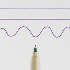 Tuschezeichner Sakura Pigma Micron PN Technischer Stift Purple 0,5 mm 1 Stck - 3