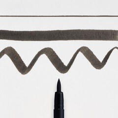 Technické pero Sakura Pigma Brush Pen Technické pero Black 1 ks - 3