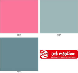 Culoare acuarelă Talens Art Creation Blob Set de vopsele acuarela Pink 3 x 80 ml - 3