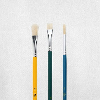 Teptukas Talens Oil And Acrylic Brush Set Series 220 221 222 No 8 - 3