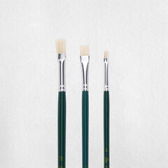 Pędzel artystyczny Talens Oil & Acrylic Brush Zestaw pędzli płaskich 3 szt. - 2