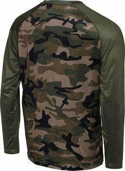 Horgászpóló Prologic Horgászpóló UV Camo Long Sleeve T-Shirt Camo/Green XL - 2