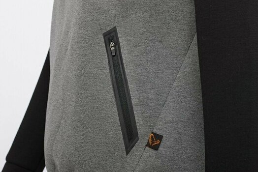 Sweatshirt Savage Gear Sweatshirt Tec-Foam Hoodie Dark Grey Melange XL - 4