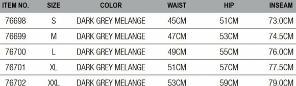 Nohavice Savage Gear Nohavice Tec-Foam Joggers Dark Grey Melange XL - 5
