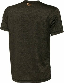 T-shirt Savage Gear T-shirt Fighter Stretch T-Shirt Burnt Olive Melange M - 2