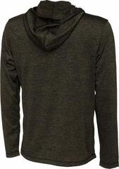 Mikina Savage Gear Fighter Stretch Hoodie Burnt Olive Melange - 1