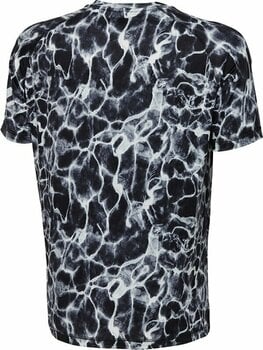 Horgászpóló Savage Gear Horgászpóló Night UV T-Shirt Black Waterprint S - 2