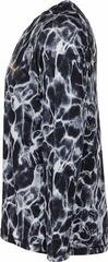 T-Shirt Savage Gear Night UV Long Sleeve T-Shirt Black Waterprint - 2